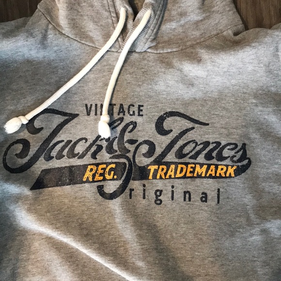 Jack and Jones Pull Over Hoodie - Picture 2 of 5